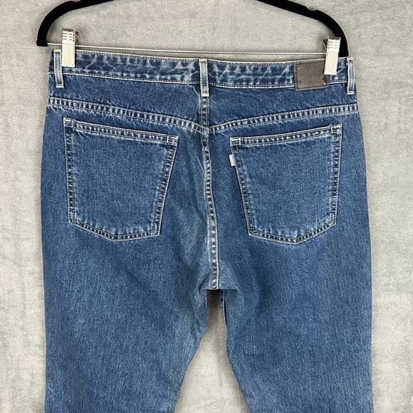 Vintage Levis Silvertab Jeans Womens 11M Blue Flare Y2K Mid Rise 100% Cotton - Picture 5 of 15